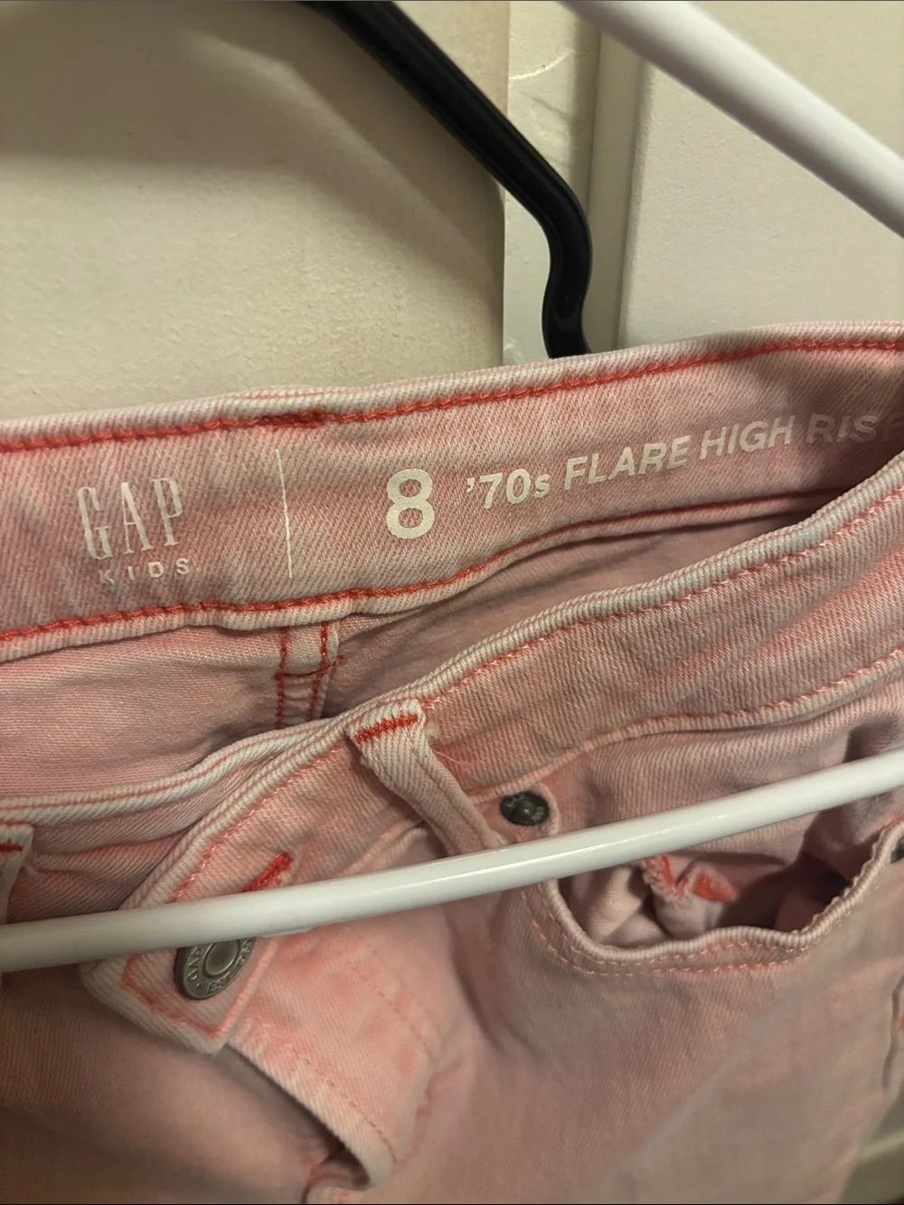 GAP Pink Girls Flare Jeans
